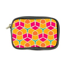 Shapes in retro colors pattern 	Coin Purse