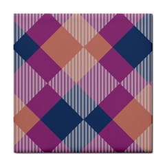 Argyle Variation			tile Coaster by LalyLauraFLM