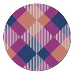 Argyle Variation			magnet 5  (round) by LalyLauraFLM