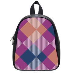 Argyle Variation			school Bag (small) by LalyLauraFLM