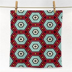 Hexagons Pattern			face Towel by LalyLauraFLM