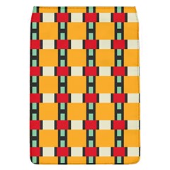 Rectangles And Squares Pattern			removable Flap Cover (l) by LalyLauraFLM