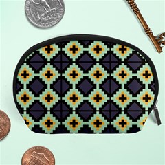 Pixelated Pattern Accessory Pouch by LalyLauraFLM