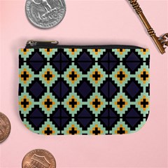 Pixelated Pattern 	mini Coin Purse by LalyLauraFLM