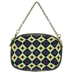 Pixelated Pattern 	chain Purse (two Sides) by LalyLauraFLM