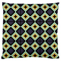 Pixelated Pattern 	large Flano Cushion Case (two Sides)