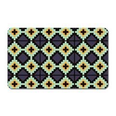 Pixelated Pattern			magnet (rectangular) by LalyLauraFLM