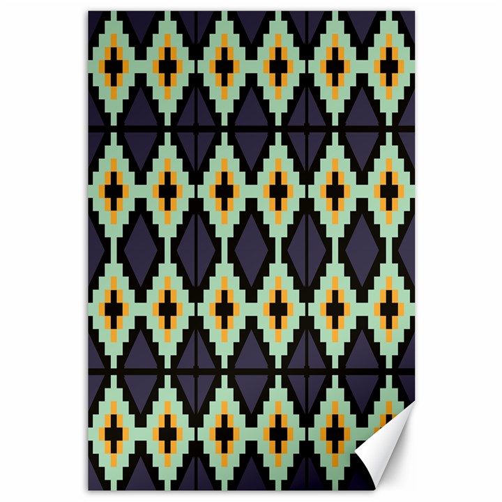 Pixelated pattern			Canvas 12  x 18 