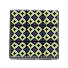 Pixelated Pattern			memory Card Reader (square) by LalyLauraFLM