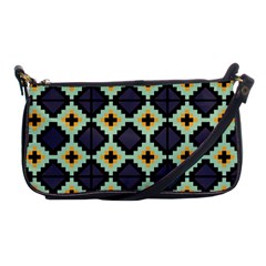 Pixelated Pattern			shoulder Clutch Bag by LalyLauraFLM