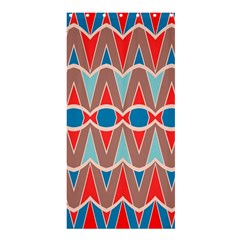 Rhombus And Ovals Chains	shower Curtain 36  X 72 