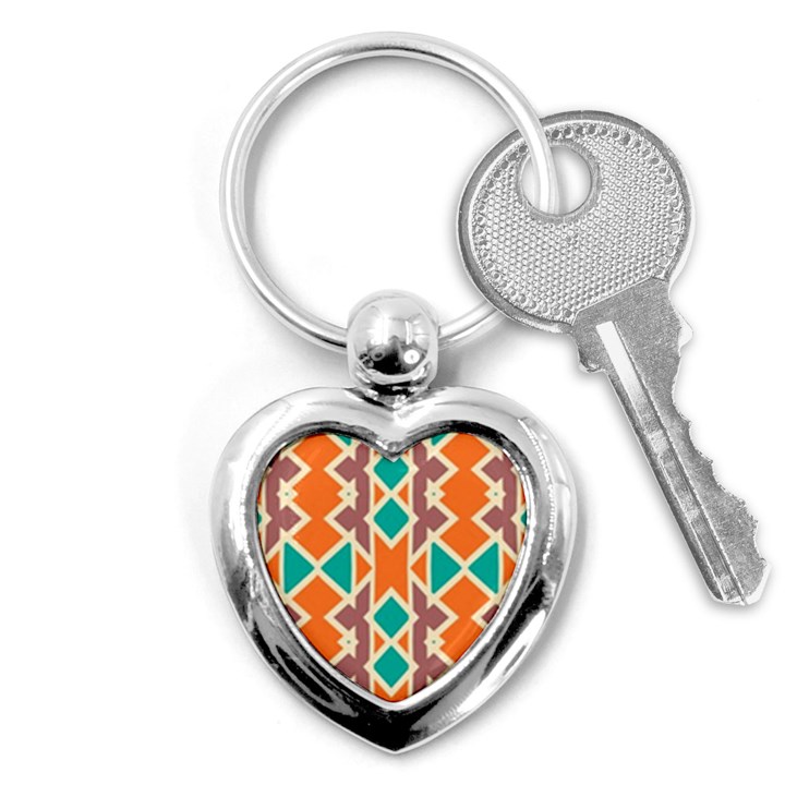 Rhombus triangles and other shapes			Key Chain (Heart)