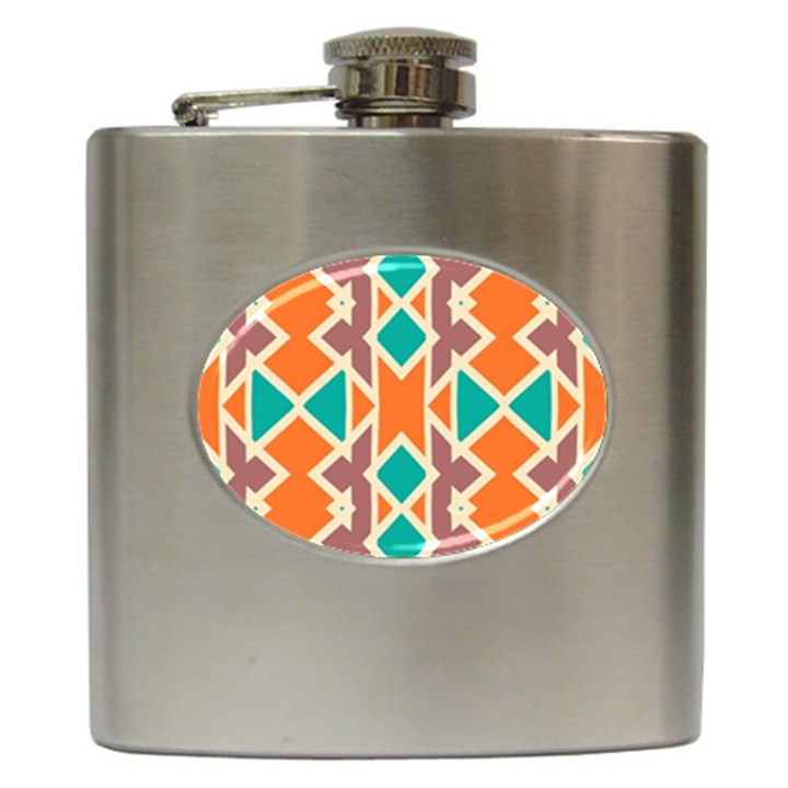 Rhombus triangles and other shapes			Hip Flask (6 oz)