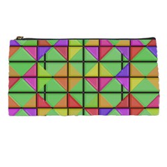 3d Rhombus Pattern 	pencil Case by LalyLauraFLM