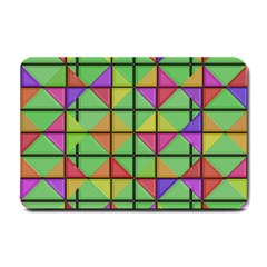 3d Rhombus Pattern			small Doormat by LalyLauraFLM