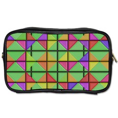 3d Rhombus Pattern			toiletries Bag (one Side) by LalyLauraFLM