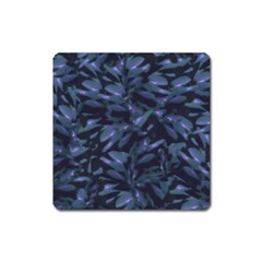 Tropical Dark Pattern Square Magnet by dflcprints