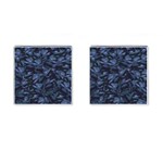 Tropical Dark Pattern Cufflinks (Square) Front(Pair)