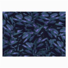 Tropical Dark Pattern Large Glasses Cloth (2-side) by dflcprints