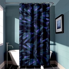 Tropical Dark Pattern Shower Curtain 36  X 72  (stall) 