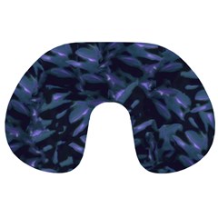 Tropical Dark Pattern Travel Neck Pillows