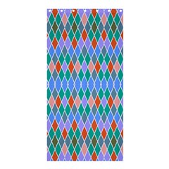 Pastel Rhombus Pattern	shower Curtain 36  X 72 