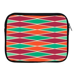 Distorted Rhombus Pattern			apple Ipad 2/3/4 Zipper Case by LalyLauraFLM