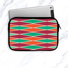 Distorted Rhombus Pattern			apple Ipad Mini Zipper Case by LalyLauraFLM