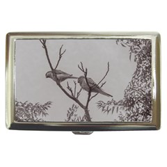 Couple Of Parrots In The Top Of A Tree Cigarette Money Cases by dflcprints