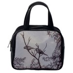 Couple Of Parrots In The Top Of A Tree Classic Handbags (2 Sides) Back