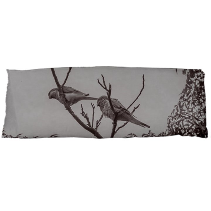 Couple Of Parrots In The Top Of A Tree Body Pillow Cases Dakimakura (Two Sides) 