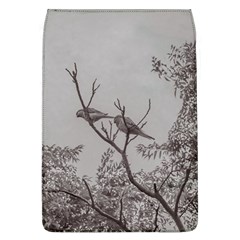 Couple Of Parrots In The Top Of A Tree Flap Covers (l)  by dflcprints