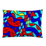 Colorful bent shapes 			Pillow Case 26.62 x18.9  Pillow Case