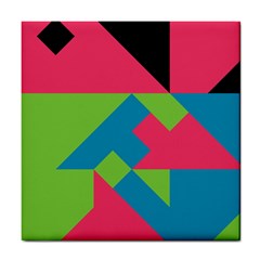 Angles 			tile Coaster by LalyLauraFLM