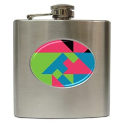 Angles 			hip Flask (6 Oz) by LalyLauraFLM