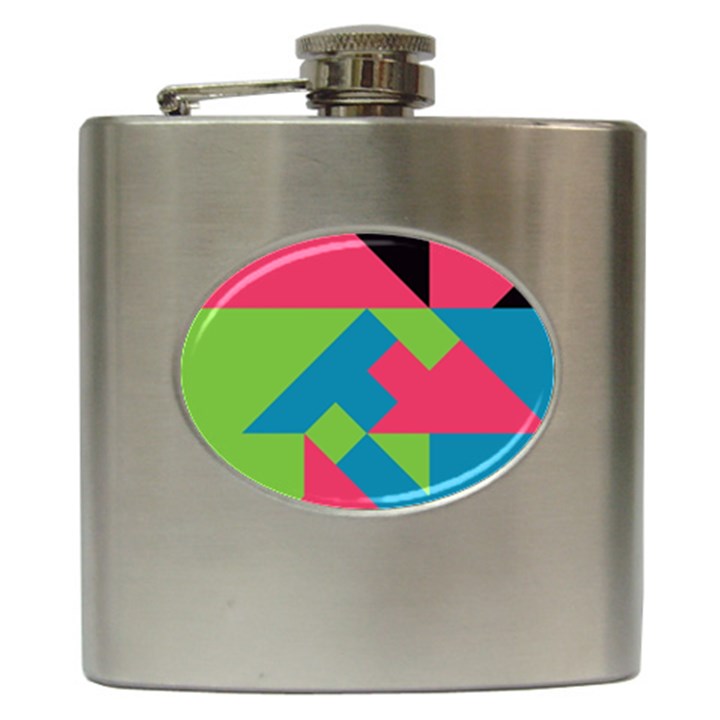 Angles 			Hip Flask (6 oz)