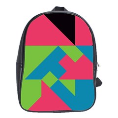 Angles 			school Bag (large) by LalyLauraFLM