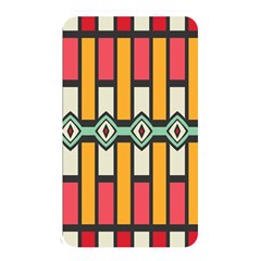 Rhombus And Stripes Pattern 			memory Card Reader (rectangular) by LalyLauraFLM