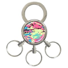 Chaos Texture 			3-ring Key Chain by LalyLauraFLM