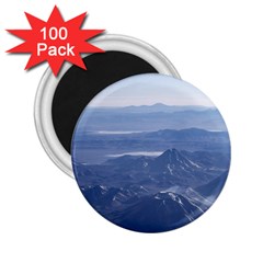 Window Plane View Of Andes Mountains 2 25  Magnets (100 Pack)  by dflcprints