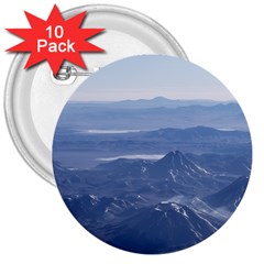 Window Plane View Of Andes Mountains 3  Buttons (10 Pack)  by dflcprints