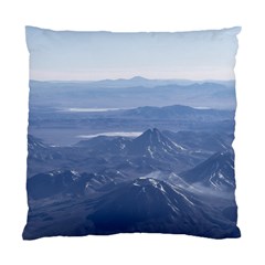 Window Plane View Of Andes Mountains Standard Cushion Case (one Side)  by dflcprints