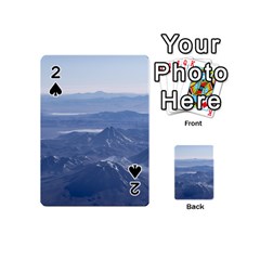 Window Plane View Of Andes Mountains Playing Cards 54 (mini)  by dflcprints