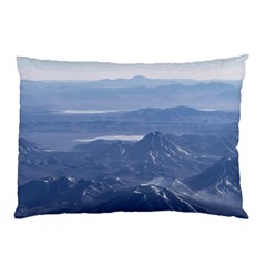 Window Plane View Of Andes Mountains Pillow Cases (two Sides) by dflcprints