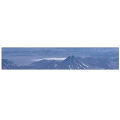 Window Plane View Of Andes Mountains Flano Scarf (large)  by dflcprints