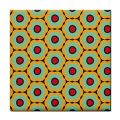 Floral Pattern 			tile Coaster by LalyLauraFLM