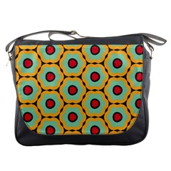 Floral Pattern 			messenger Bag by LalyLauraFLM