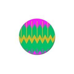 Chevrons 			golf Ball Marker by LalyLauraFLM