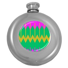 Chevrons 			hip Flask (5 Oz) by LalyLauraFLM