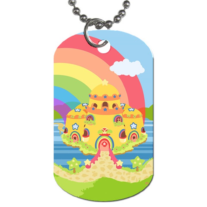 Rain Bow Dog Tag (Two-sided) 